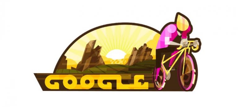 Giro d’Italia 2017 al via il giro numero 100 omaggiato dal Doodle speciale di Google