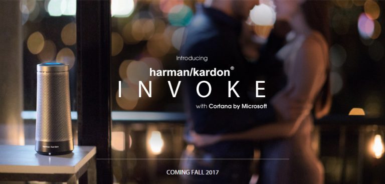 Invoke: lo speaker Harman Kardon con Cortana prodotto in collaborazione con Microsoft