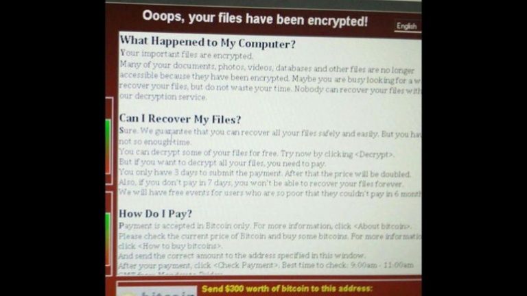 Attacco hacker: virus “Wannacry” sviluppato con codice NSA ha colpito in tutto il mondo