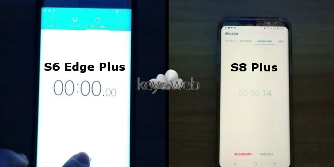 Samsung Galaxy S8 vs Samsung Galaxy S6 Edge Plus: Speed test tra nonno e nipote