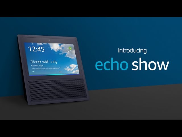 Echo Show presentato oggi da Amazon, un touchscreen con funzioni interessanti