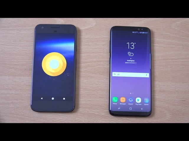 Samsung Galaxy S8 vs Google Pixel Android O: prime differenze rispetto Android N