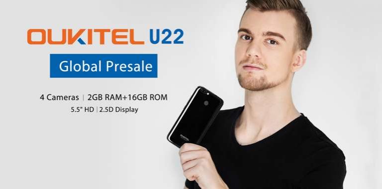 OUKITEL U22: eccellenti le sue foto con la doppia fotocamera, prevendita a 69,99$