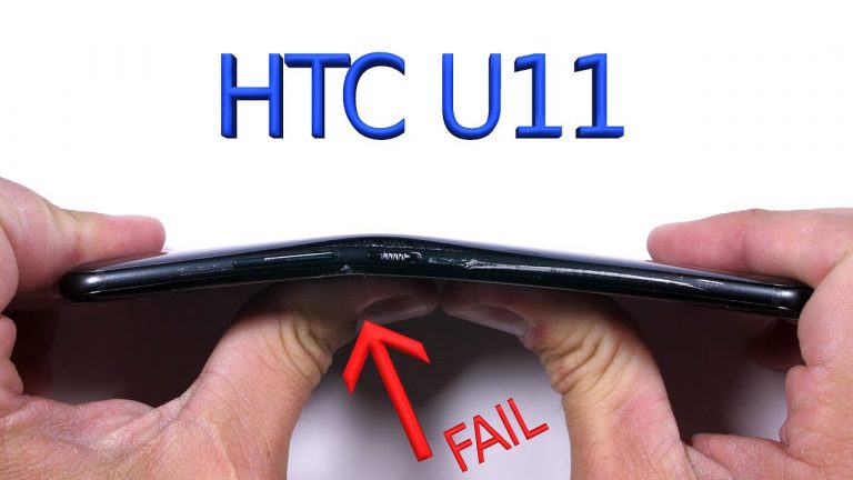 HTC U11, una gioia per gli occhi molto delicata, test di resistenza