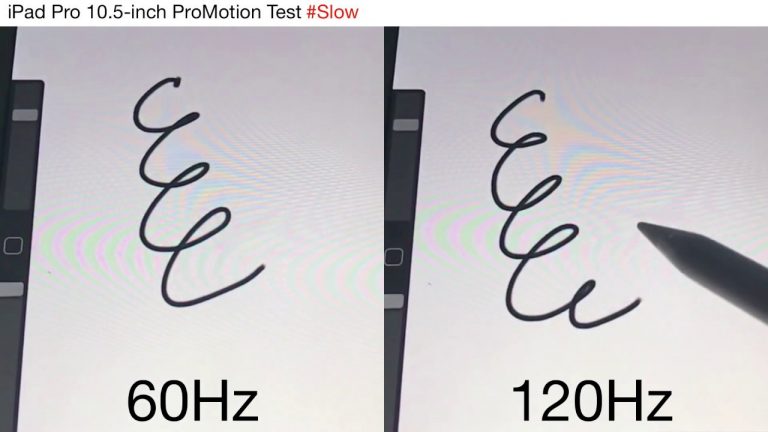 I benefici dello schermo a 120Hz di iPad Pro 2 anche per la Apple Pencil