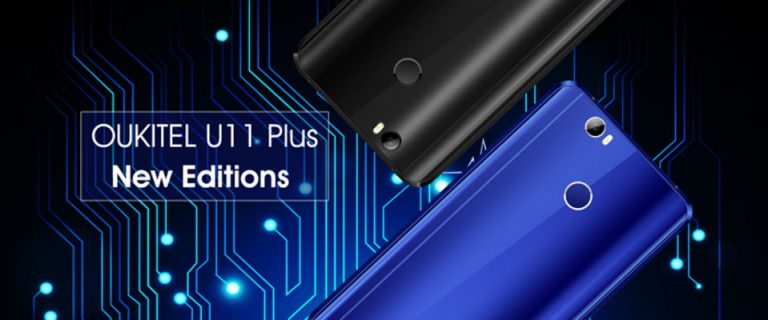 OUKITEL U11 Plus disponibile nelle nuove colorazioni Sapphire Blue e Brilliant Black