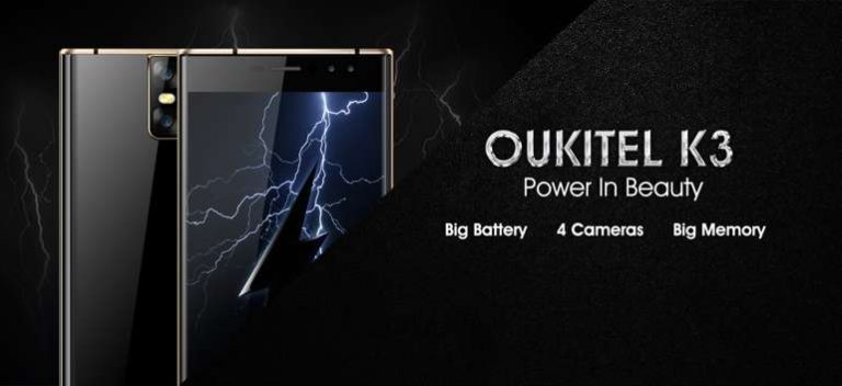 OUKITEL pronta al lancio di un nuovo smartphone, ecco a voi OUKITEL K3