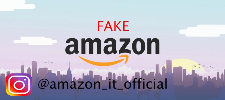 Account Instagram Amazon IT Official, il fake che promette buoni da 50 euro