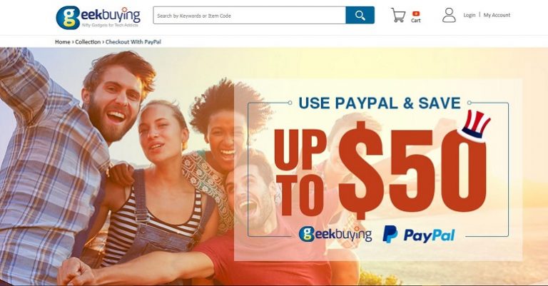 Chuwi e Geekbuying: con PayPal un coupon fino a 50$