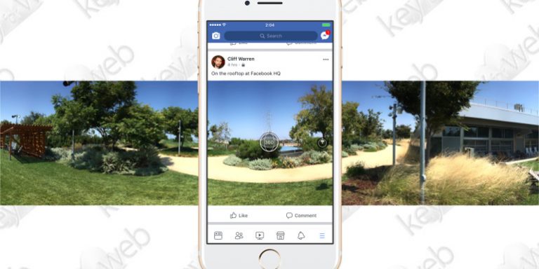 Facebook supporterà le foto a 360 gradi su iOS e Android