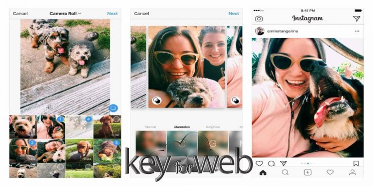 Novità per Instagram: possibilità di condividere le foto multiple in landscape