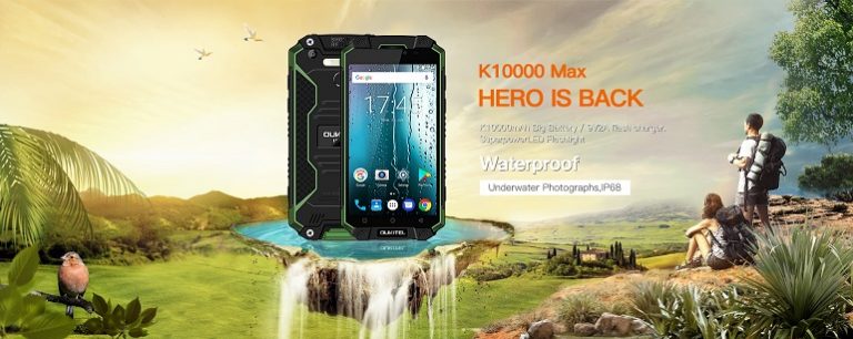 Sfida OUKITEL K10000 Max: a bagno nella vernice