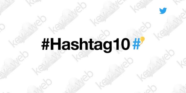 Twitter festeggia i 10 anni degli Hashtag