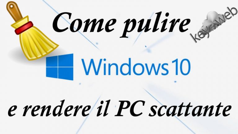 Come pulire Windows e rendere scattante il PC