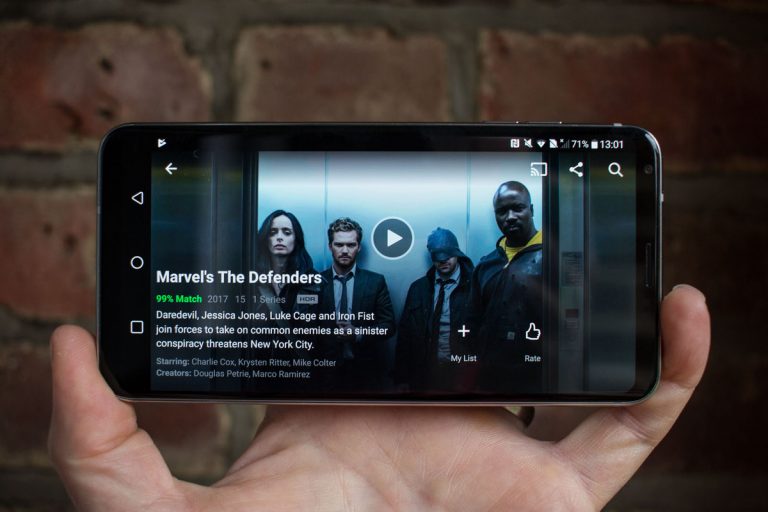 netflix su Galaxy Note 8