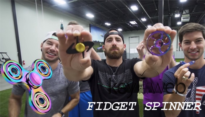 La mania fidget spinner è al suo picco, ecco anche l’app