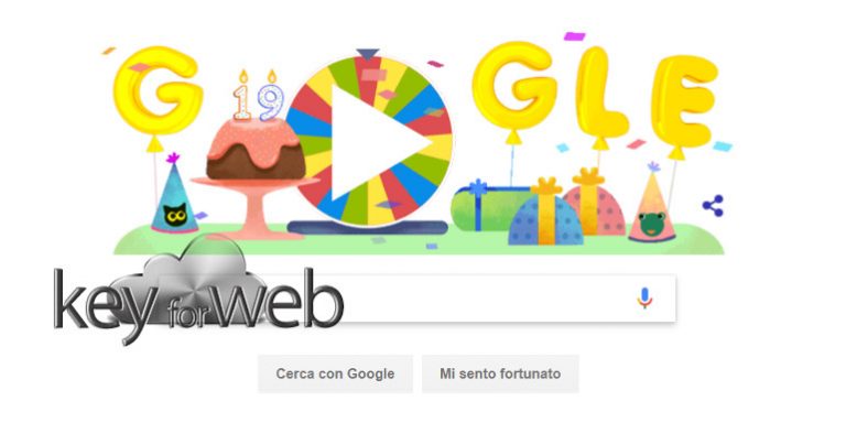 La ruota della fortuna per il compleanno di Google, ecco cos’è