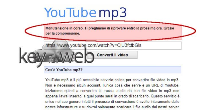 Sparisce il più famoso convertitore audio online dei video YouTube