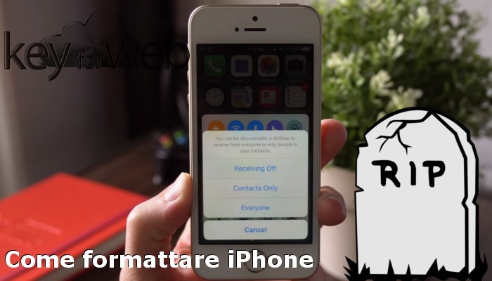 Come formattare iPhone grazie ad iTunes