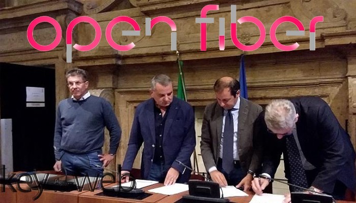 La fibra ottica di Open Fiber arriva a Terni, entro il 2019 connessioni fino a 1Gbps