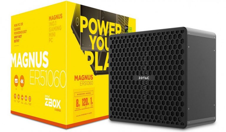 Zotac Magnus EK e ER, nuovi mini PC da Gaming con AMD Ryzen e GTX 1060/1070