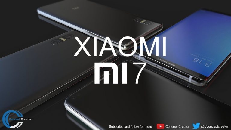 Xiaomi Mi 7 fa ciao con la mano a Galaxy Note 8, ecco comparire nel concept lo schermo curvo