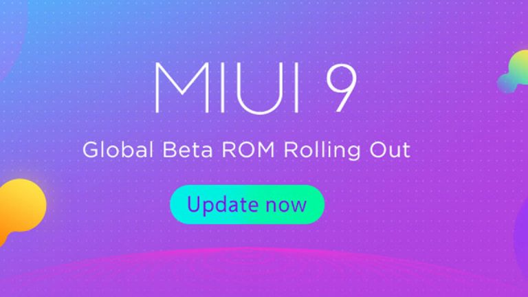 MIUI 9 Global Beta