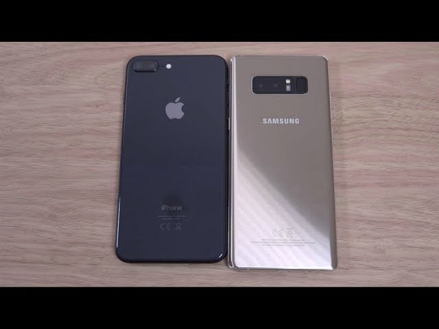 iPhone 8 vs Samsung Galaxy Note 8: testa a testa tra top gamma