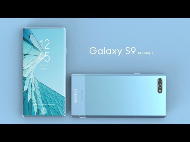 Samsung Galaxy S9 in un concept diverso dal solito, lettore di impronte a schermo e doppia fotocamera