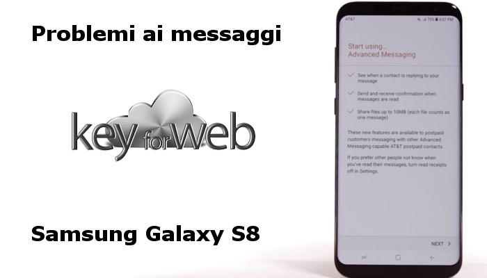 Samsung Galaxy S8 non riceve gli SMS o arrivano in ritardo, nuovo problema segnalato dall’utenza