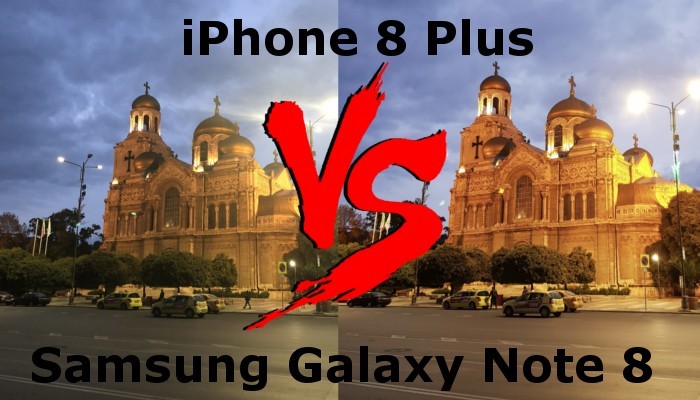 iPhone 8 Plus vs Samsung Galaxy Note 8: test fotografico in condizioni estreme