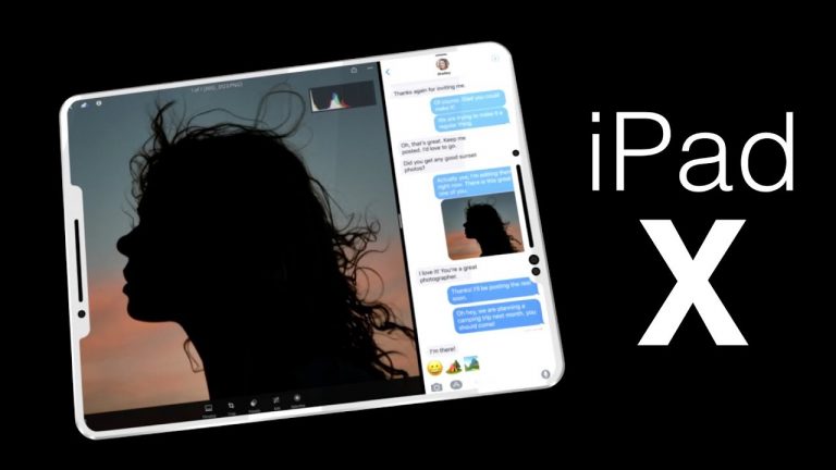 iPad X segue le orme di iPhone X, il nuovo tablet in un concept rivoluzionario