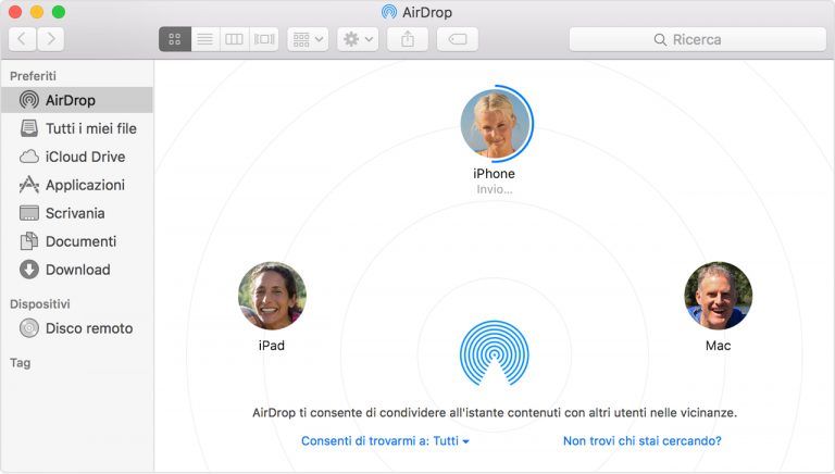 Apple AirDrop, in arrivo i concorrenti da Microsoft e Google