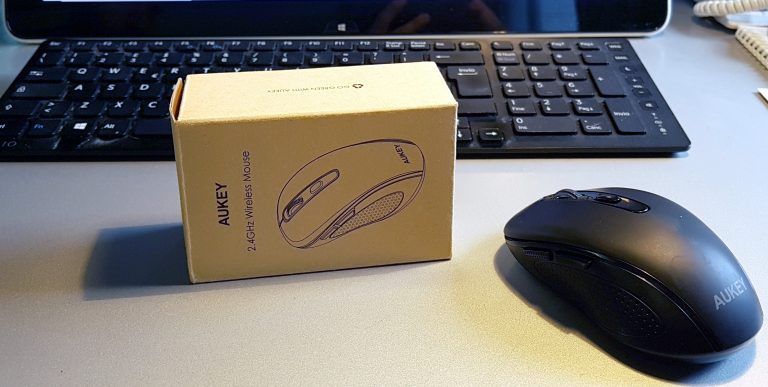 Recensione mouse wireless Aukey KM-W8