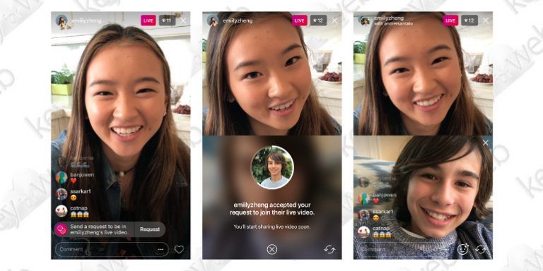 Instagram aggiunge il pulsante per partecipare al live di un amico