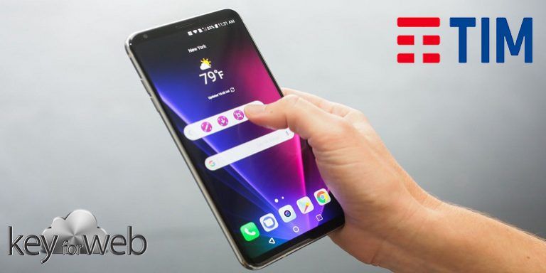 LG V30 con TIM: prezzi di listino e costi di abbonamento