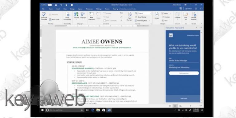 Microsoft integra LinkedIn con Word per la stesura dei curriculum