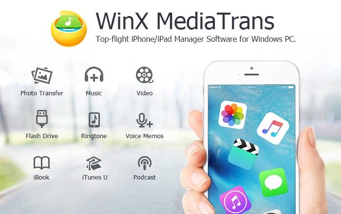 Migliore alternativa iTunes per Windows – WinX MediaTrans