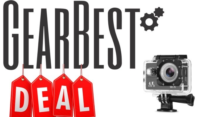 GearBest offre una Action Camera 4K a 21€!