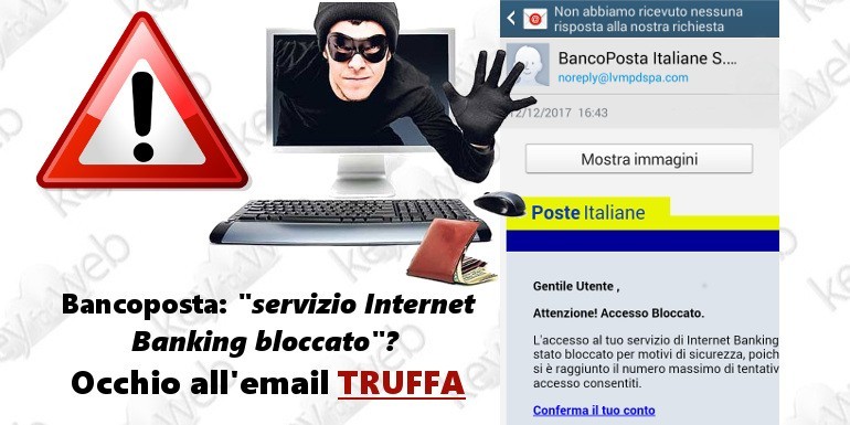 Bancoposta Servizio Internet Banking Bloccato Occhio All