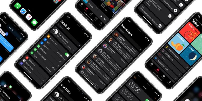 Dark Mode su iOS 11, se fosse così?