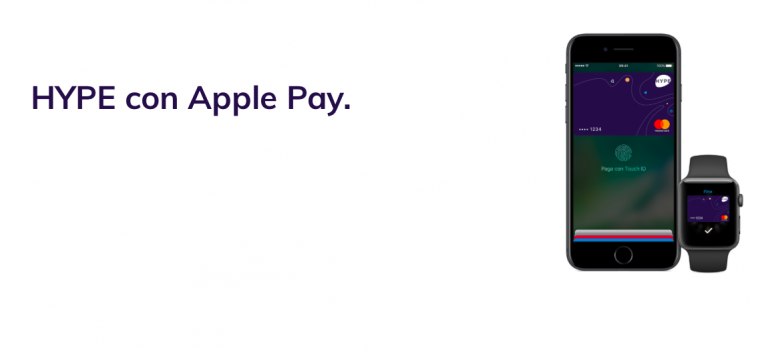 Apple Pay ora ufficiale anche per Hype (Aggiornato)