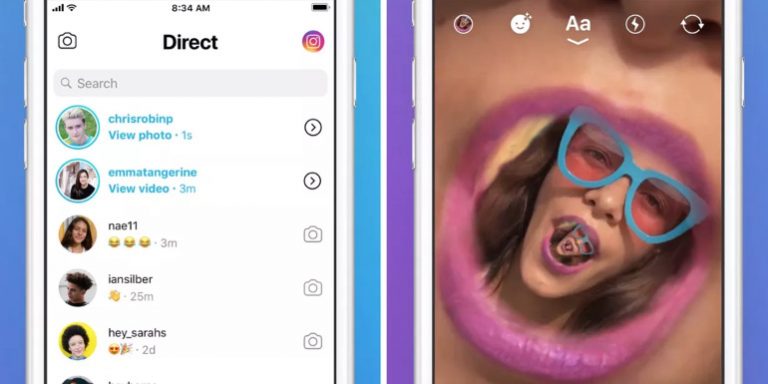 Instagram lancia Direct, un’app di messaggistica stand-alone