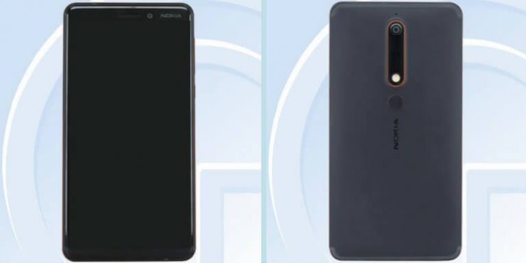 Nokia 6 (2018) certificato dal TENAA: display con rapporto 18:9