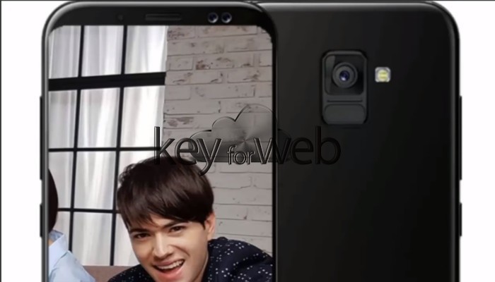 Nuovo Samsung Galaxy A8 Plus in foto