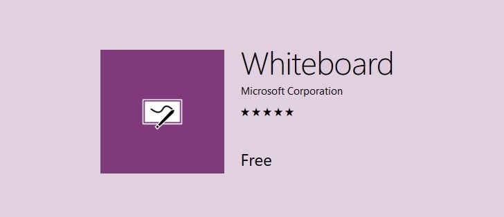 Sul Microsoft Store arriva Whiteboard in anteprima