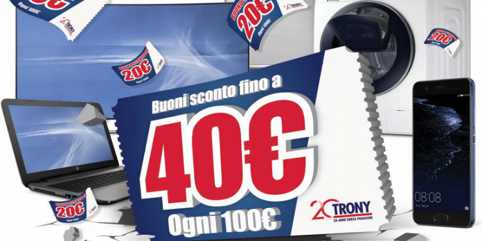 buoni sconto volantino Trony