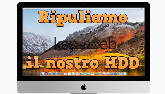 Come ripulire completamente il nostro HDD con MacOS