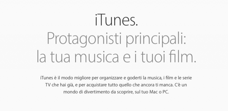 Apple iTunes 12.7.3 appare tra gli aggiornamenti del Mac App Store