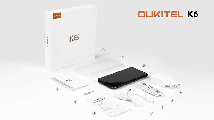 OUKITEL K6, rilasciato ufficialmente il primo video unboxing